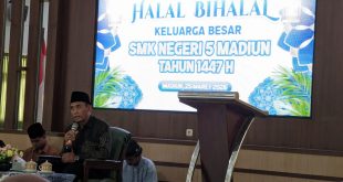 Halal Bi Halal Keluarga Besar SMK Negeri 5 Madiun
