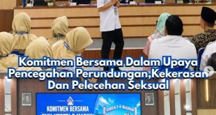 Komitmen Bersama Dalam Upaya Pencegahan Perundungan, Kekerasan dan Pelecehan Seksual di SMK Negeri 5 Madiun